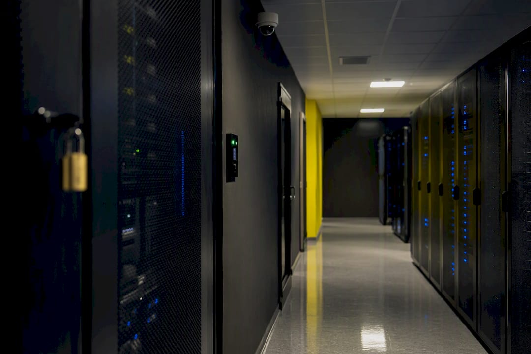 Secure server room with physical layered security