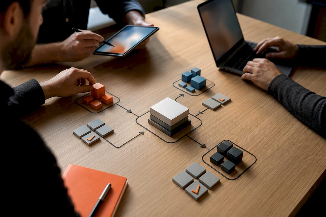 Shared construction project data workflow