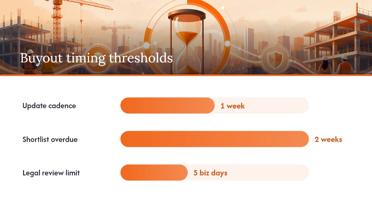 Tracking Buyout Progress Without Losing the Thread — overview diagram