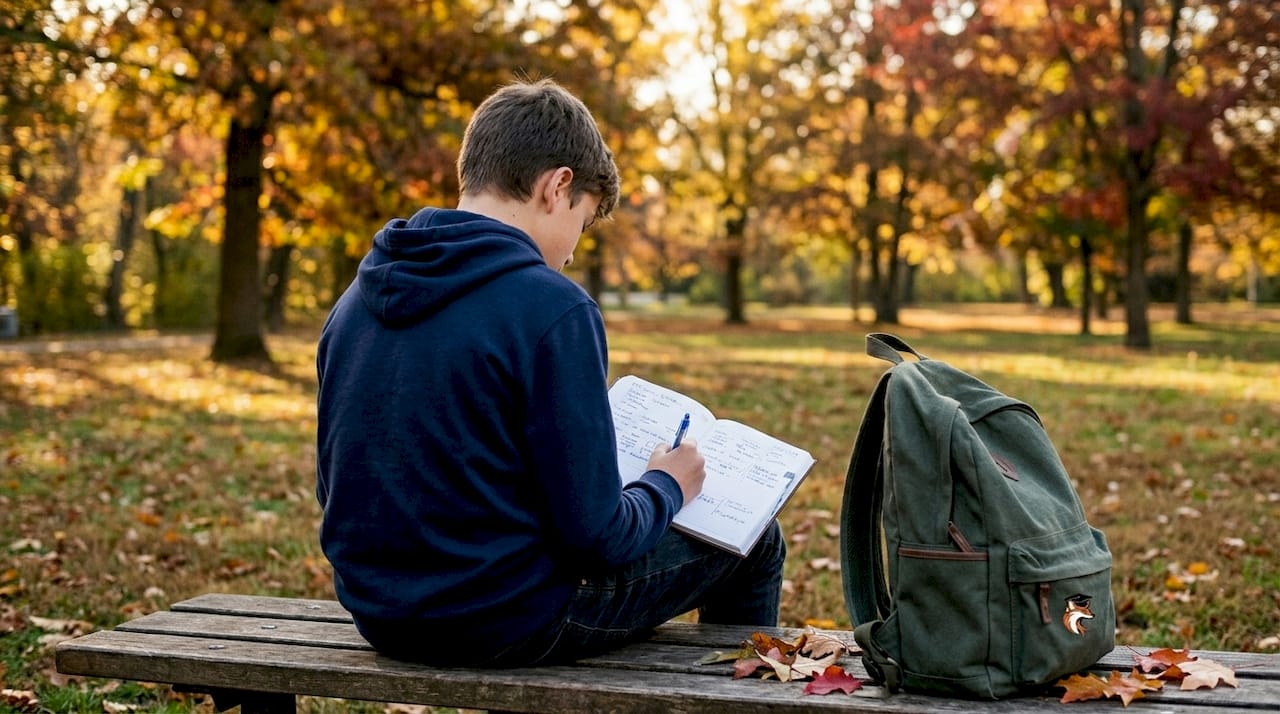 Un étudiant dynamique met en place une organisation efficace pour ses révisions.