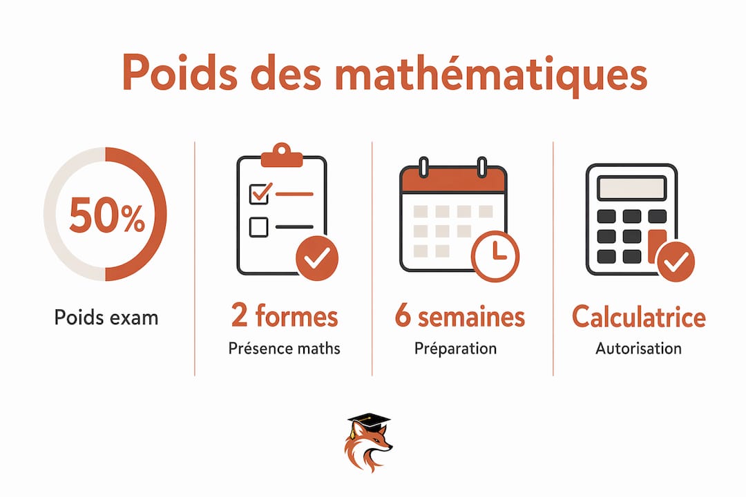 Découvrez en image les chiffres clés qui illustrent le rôle déterminant des mathématiques dans l’accès au lycée.