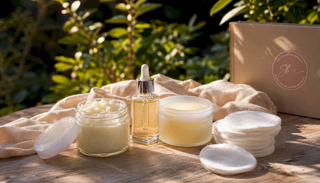 Lip care products for post exfoliation treatment