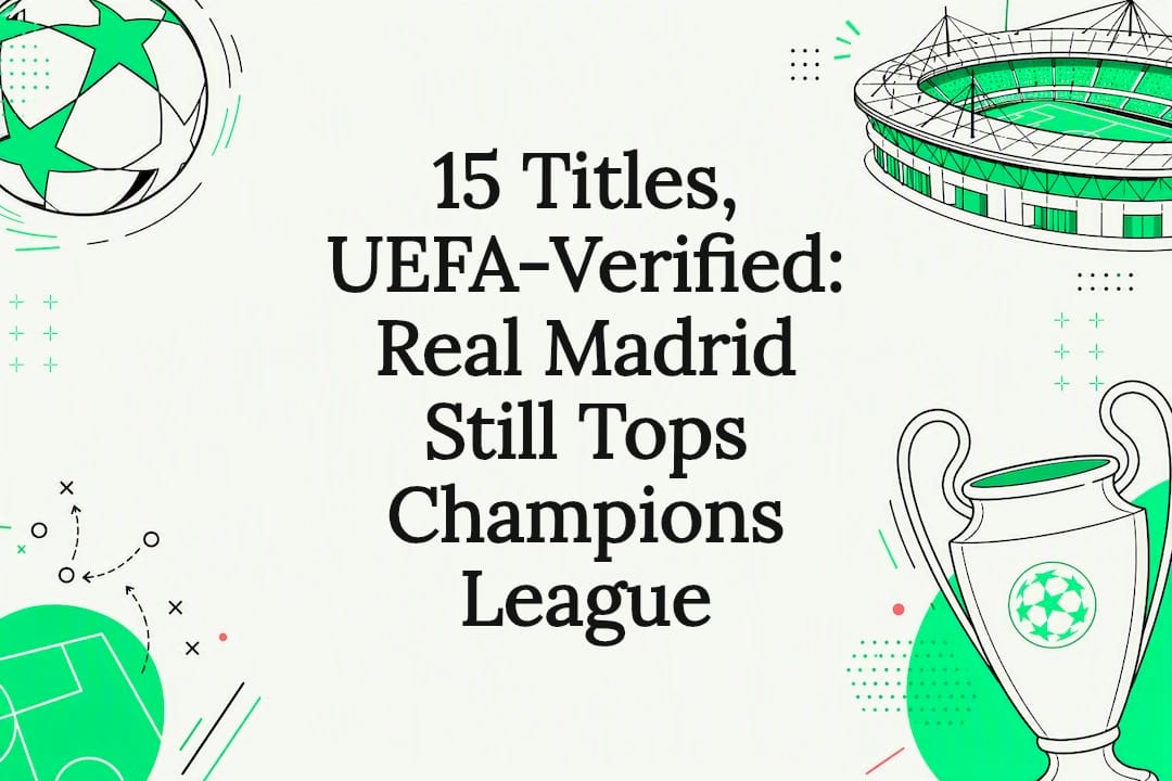 Decorative Champions League title card illustration