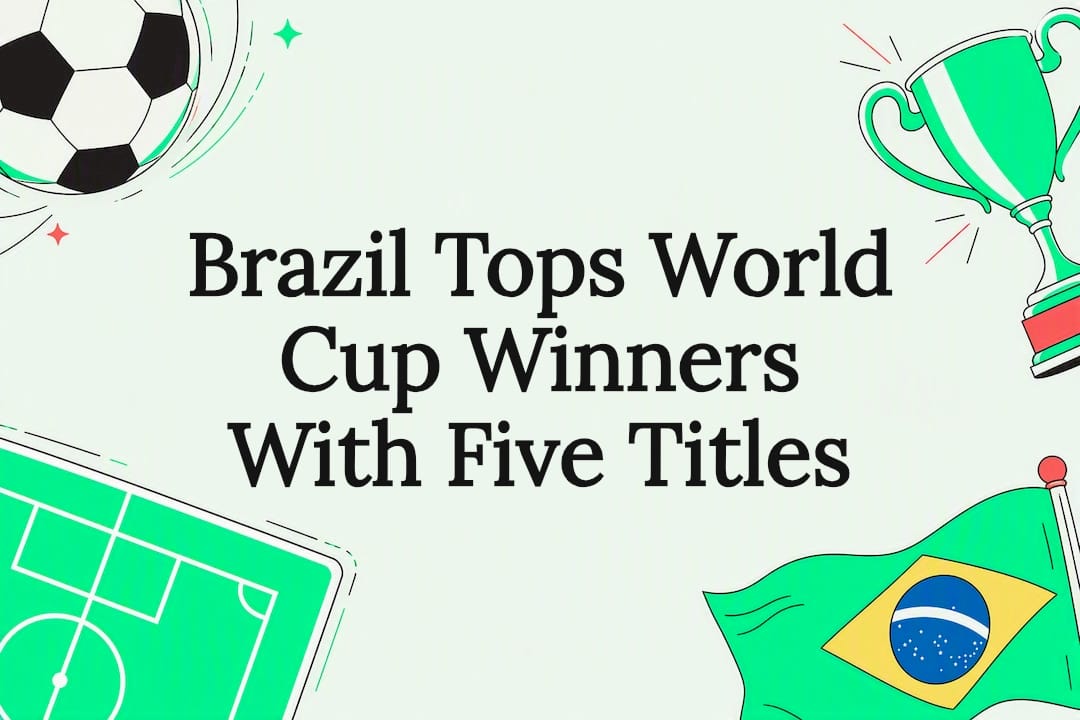 Decorative football title card illustration