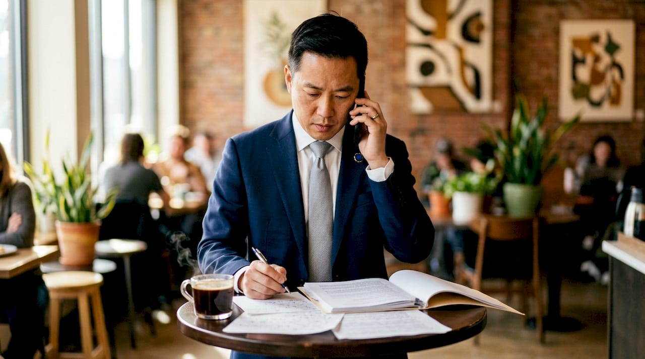 Lawyer consulting on product liability case
