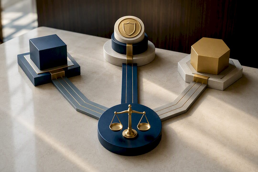 Three-part evidence spoliation test illustration