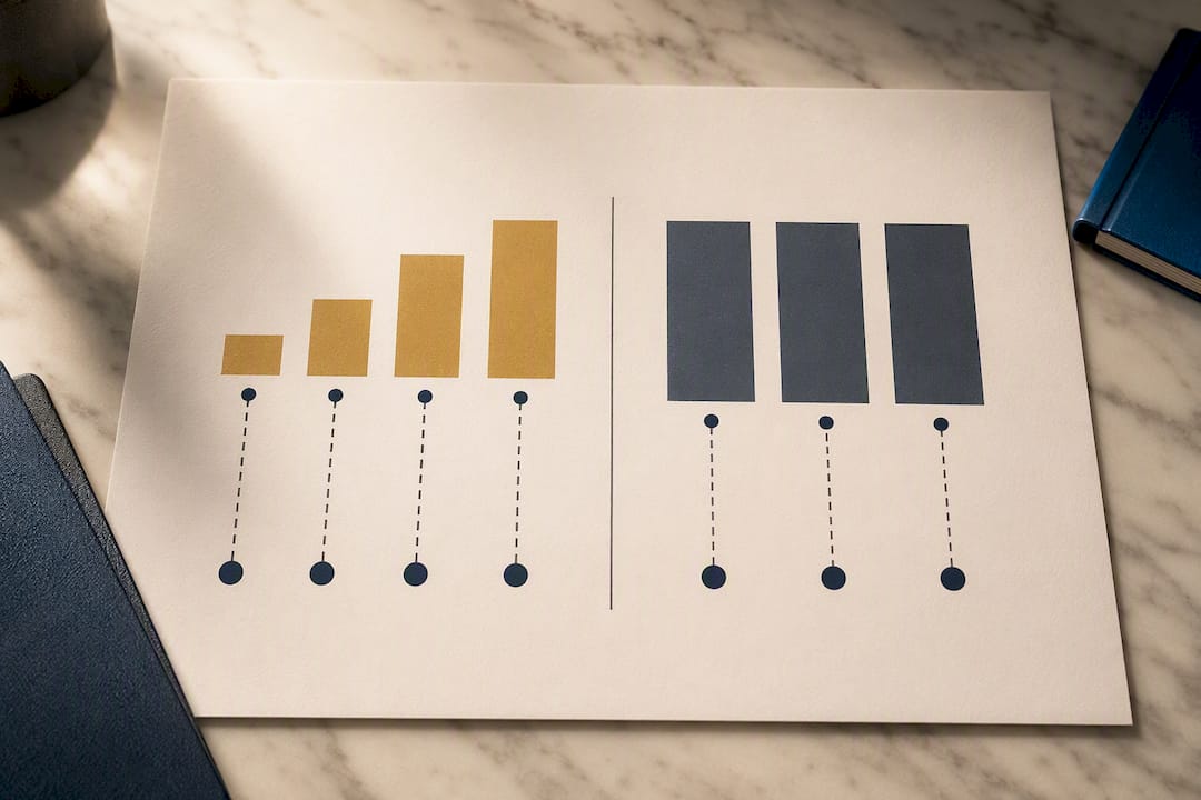 Proportional and fixed damages comparison
