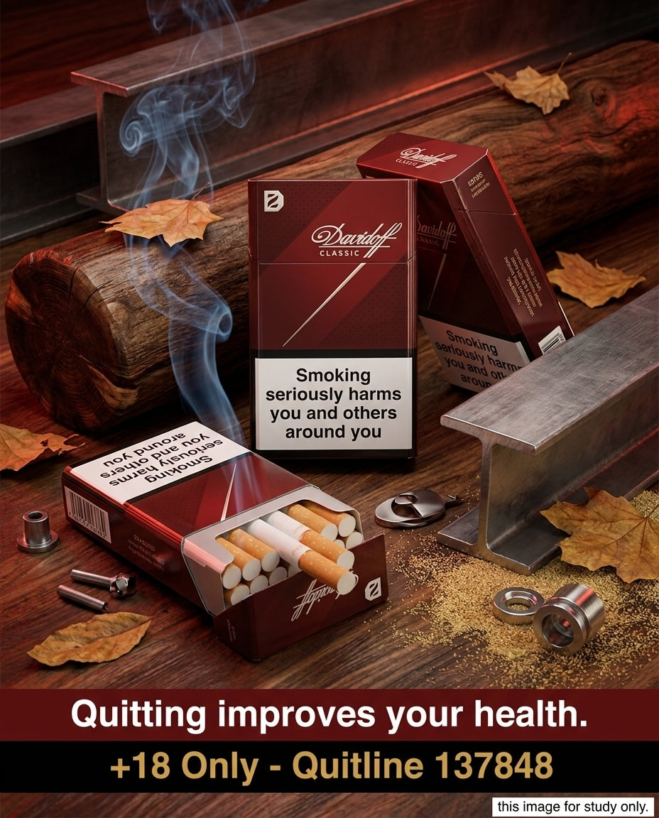 Davidoff Red Cigarettes 20s x 10 Packs - Full Flavour European Blend Best Price Australia