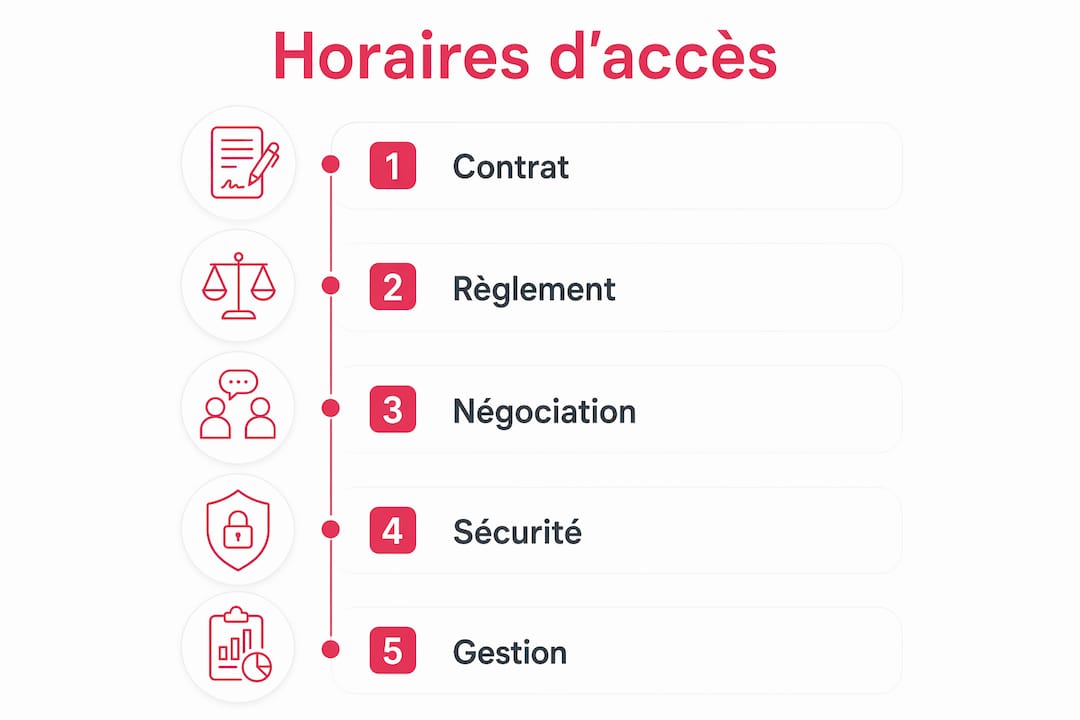 Infographie : les étapes clés pour accéder à la location