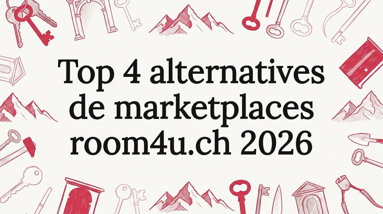Top 4 alternatives de marketplaces room4u.ch 2026