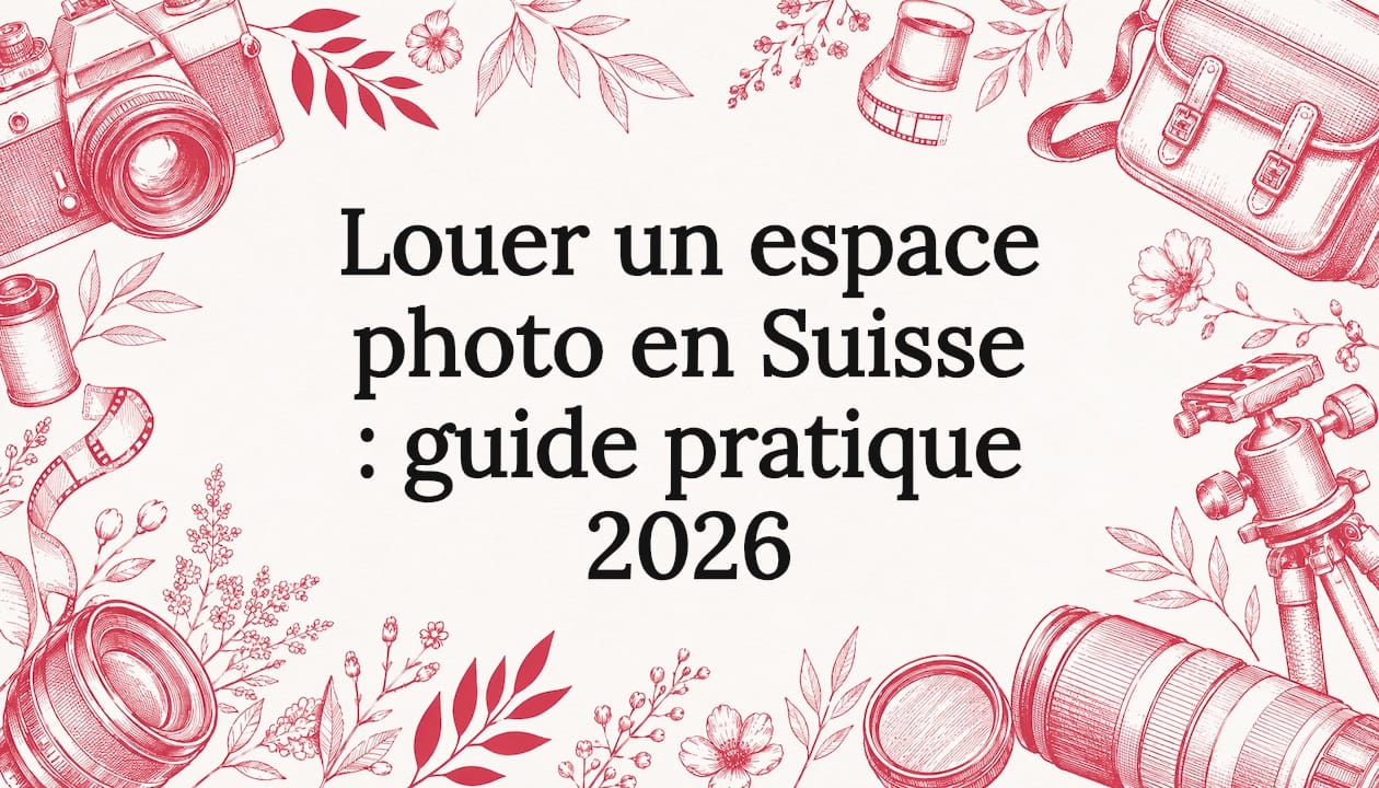 Louer un espace photo en Suisse : guide pratique 2026