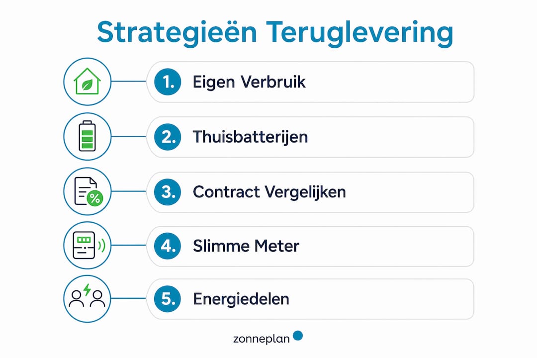 Infographic: een helder overzicht van de verschillende strategieën voor teruglevering