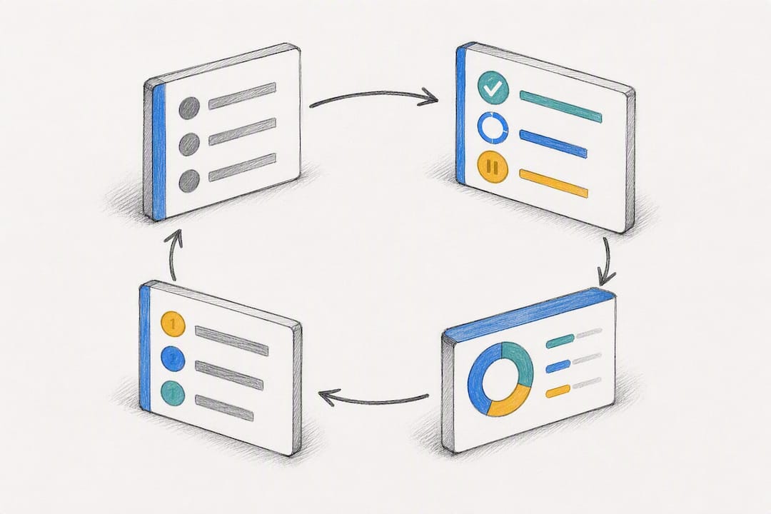 Closed loop SEO action scorecard