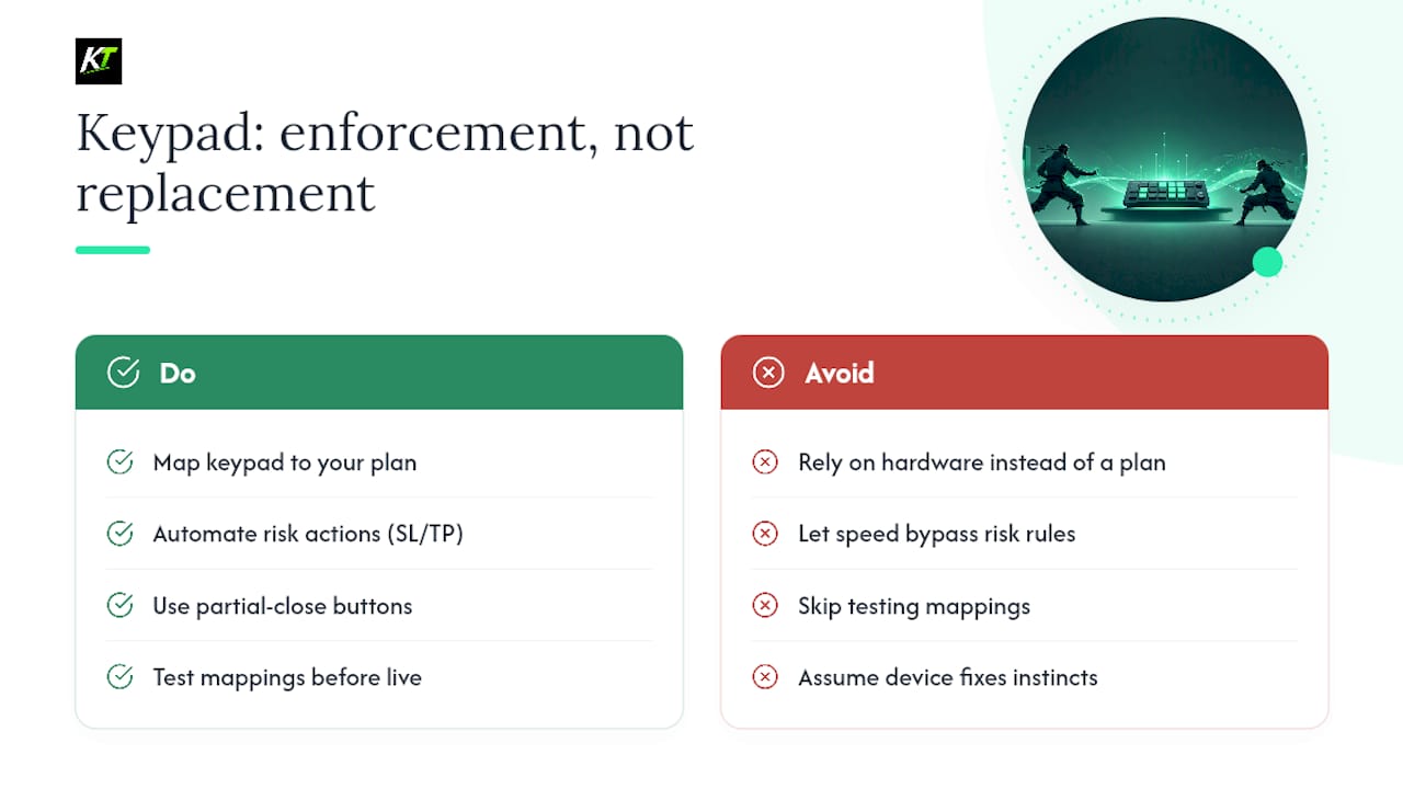 Key-trade's Take: Enforcement, Not a Substitute for a Plan — overview diagram