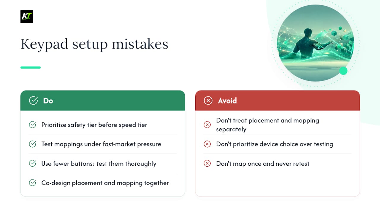 What Most Traders Get Wrong About Keypad Setup — overview diagram