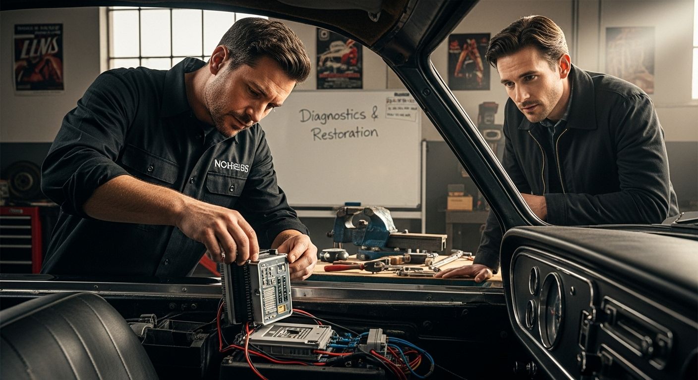 ECU restoration diagnostics