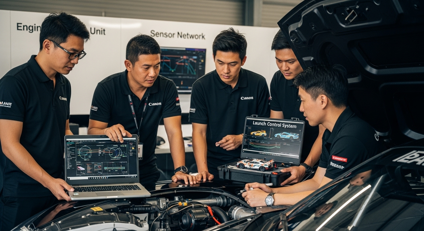 launch control system components