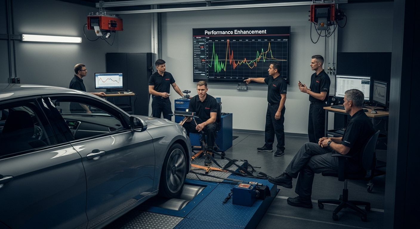 ECU tuning performance testing
