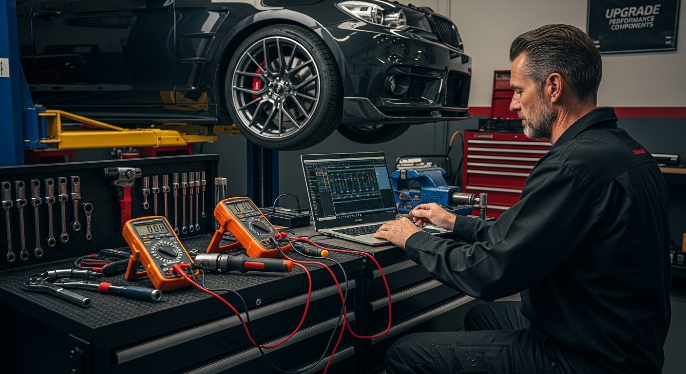 ECU remapping car tuning