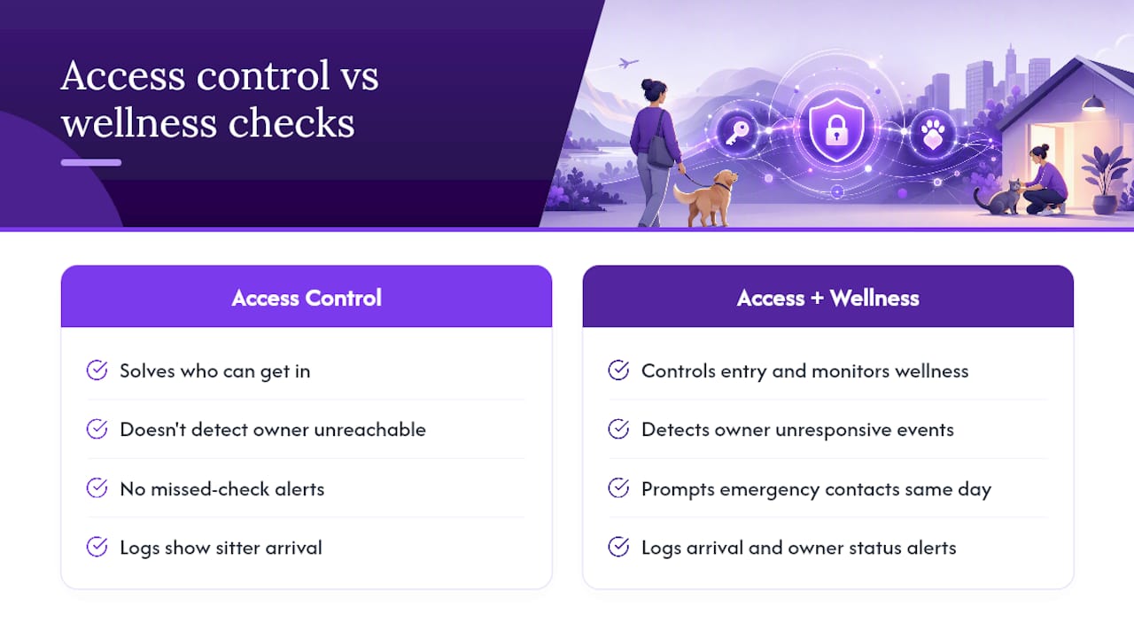 Why Access Control Alone Isn't Enough — overview diagram