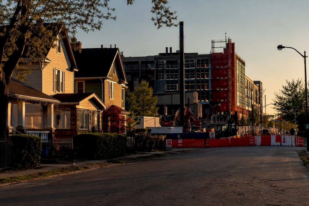 Detroit industrial site near homes under development
