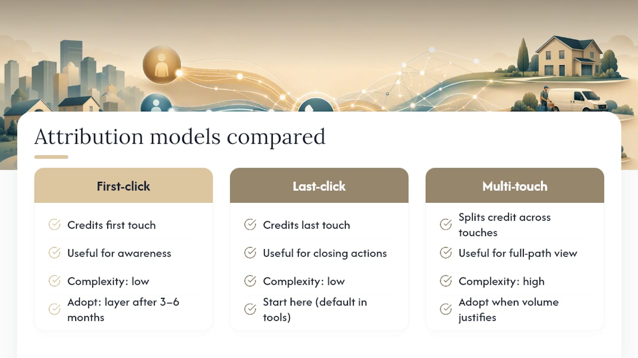 Comparison of call attribution models
