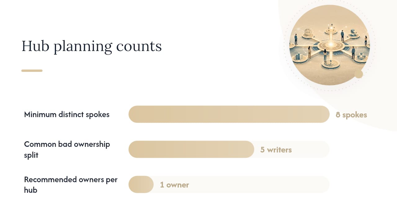 How Do You Plan and Build a Content Hub Step by Step? — overview diagram