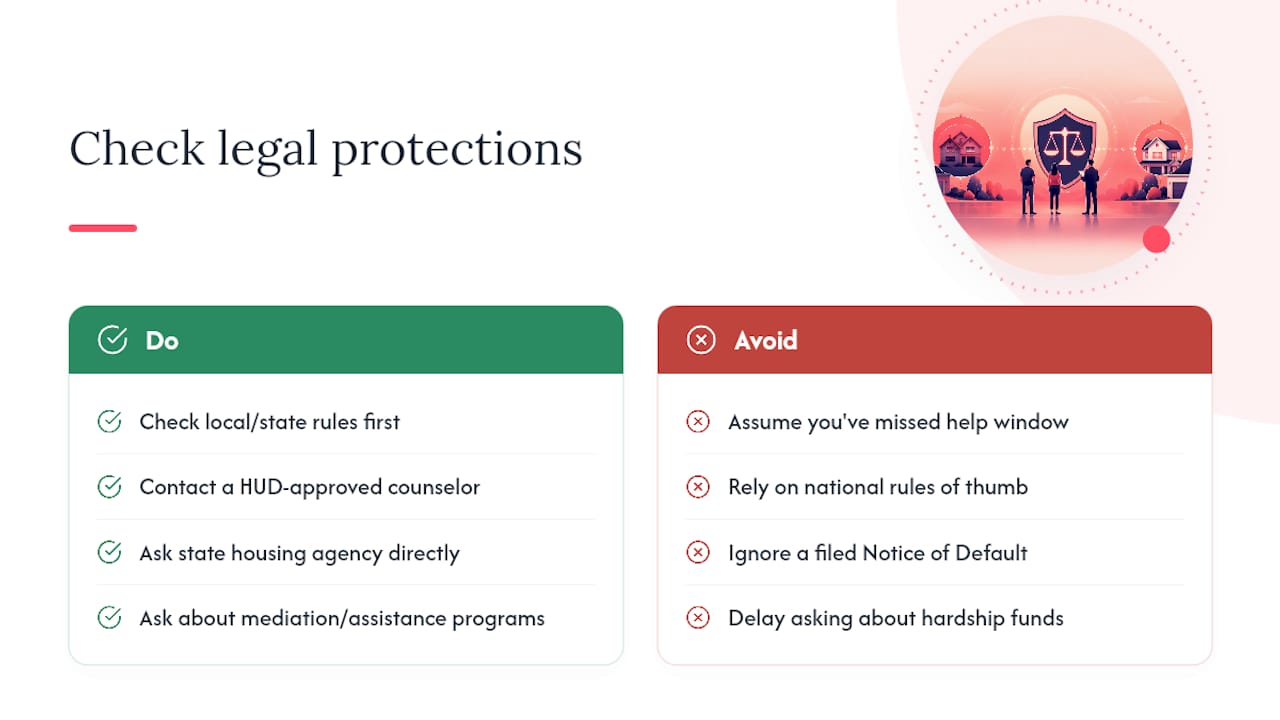 Legal Protections and Assistance Programs Worth Checking — overview diagram