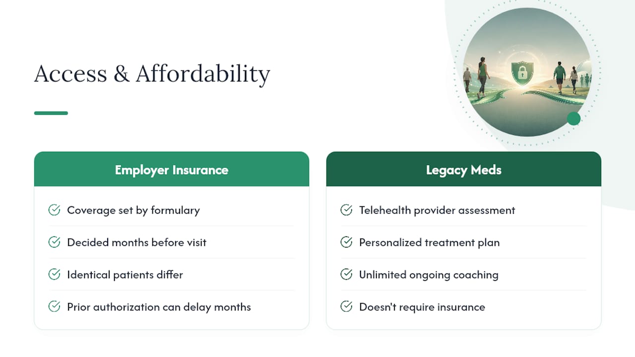 Our Take on Access and Affordability — overview diagram