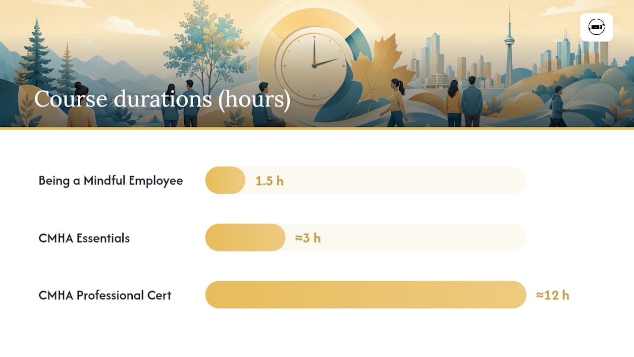 Comparison of Canadian workplace mental health programs