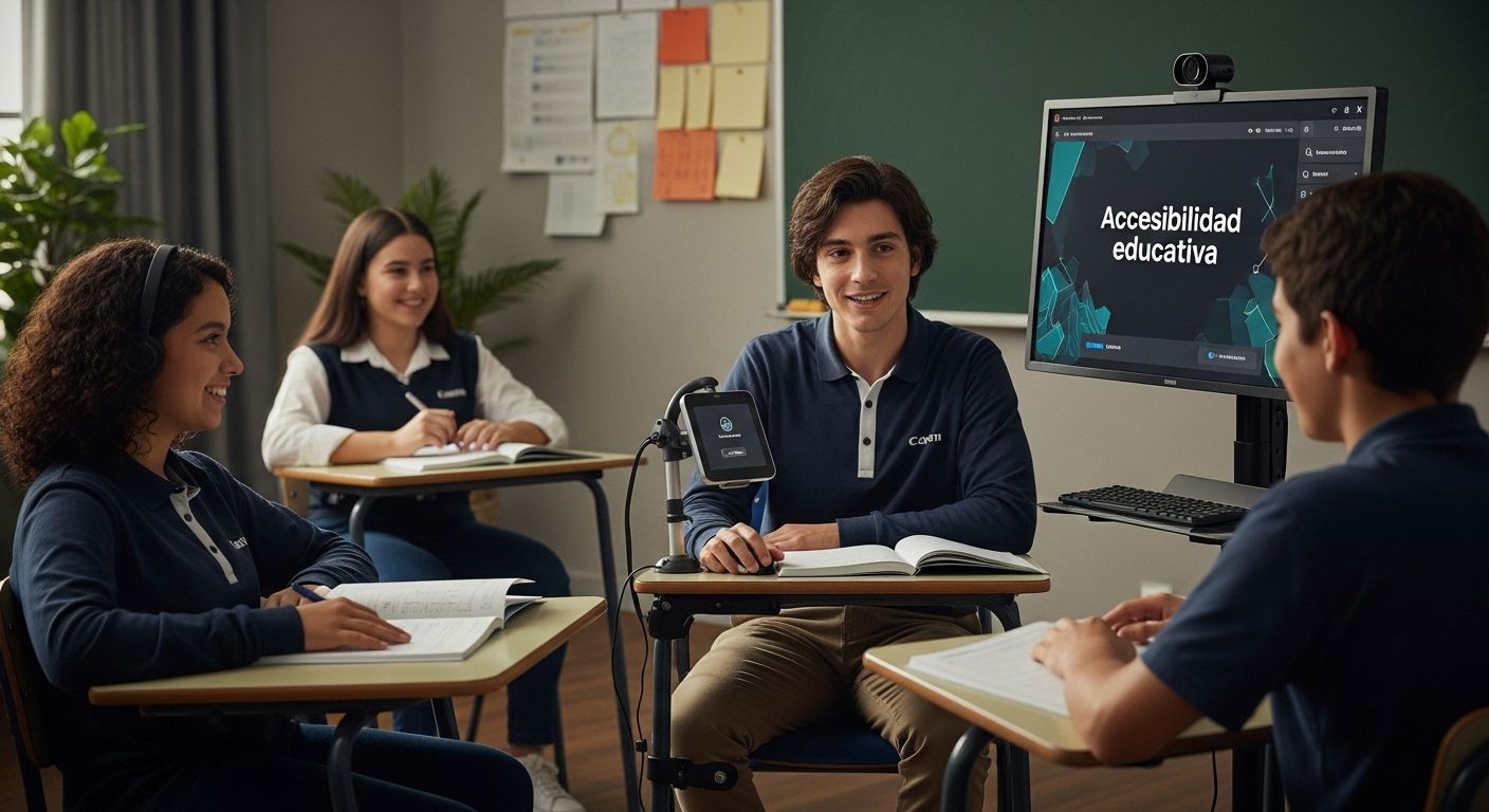 accesibilidad educativa ia