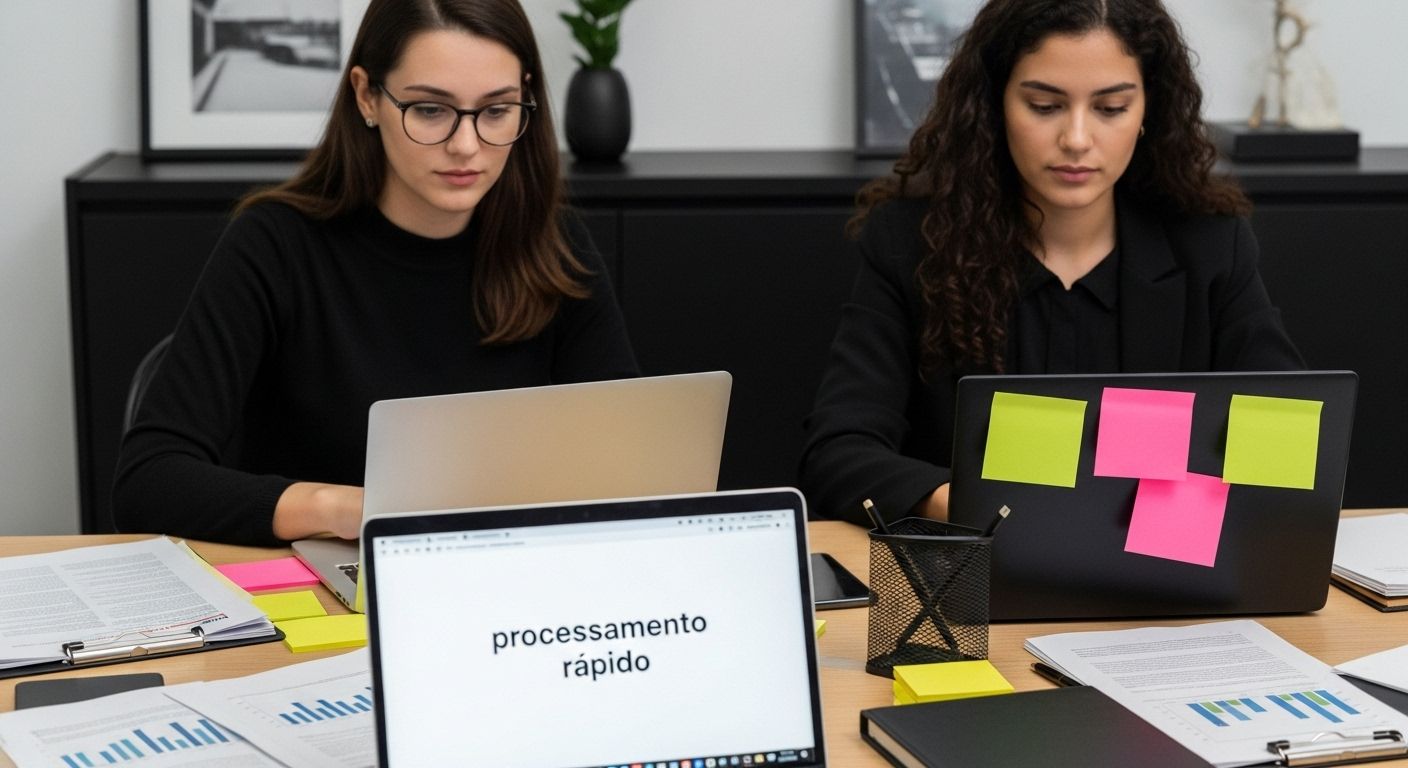 processamento rápido leitura dinâmica