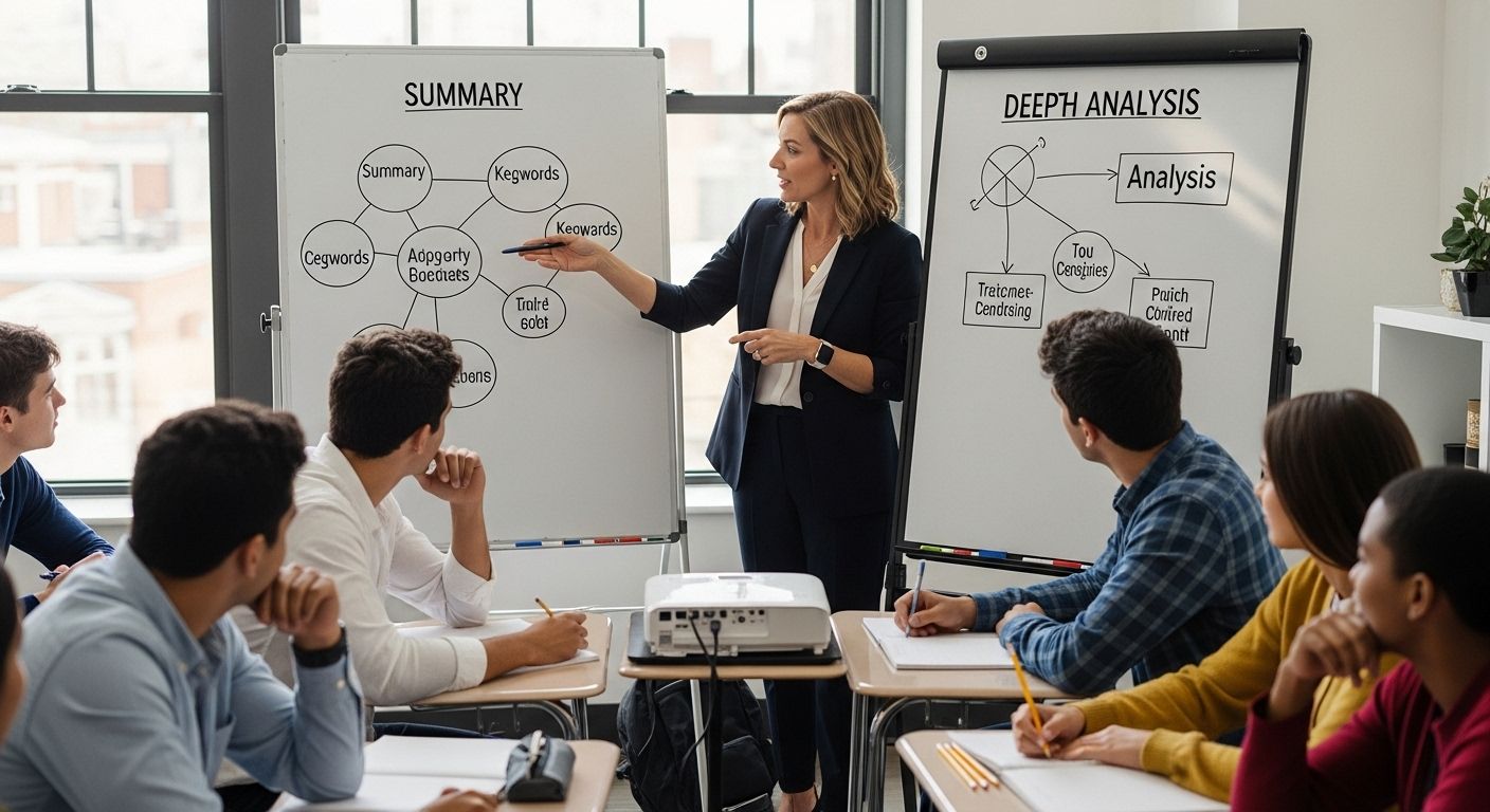 clase comparación resumen análisis