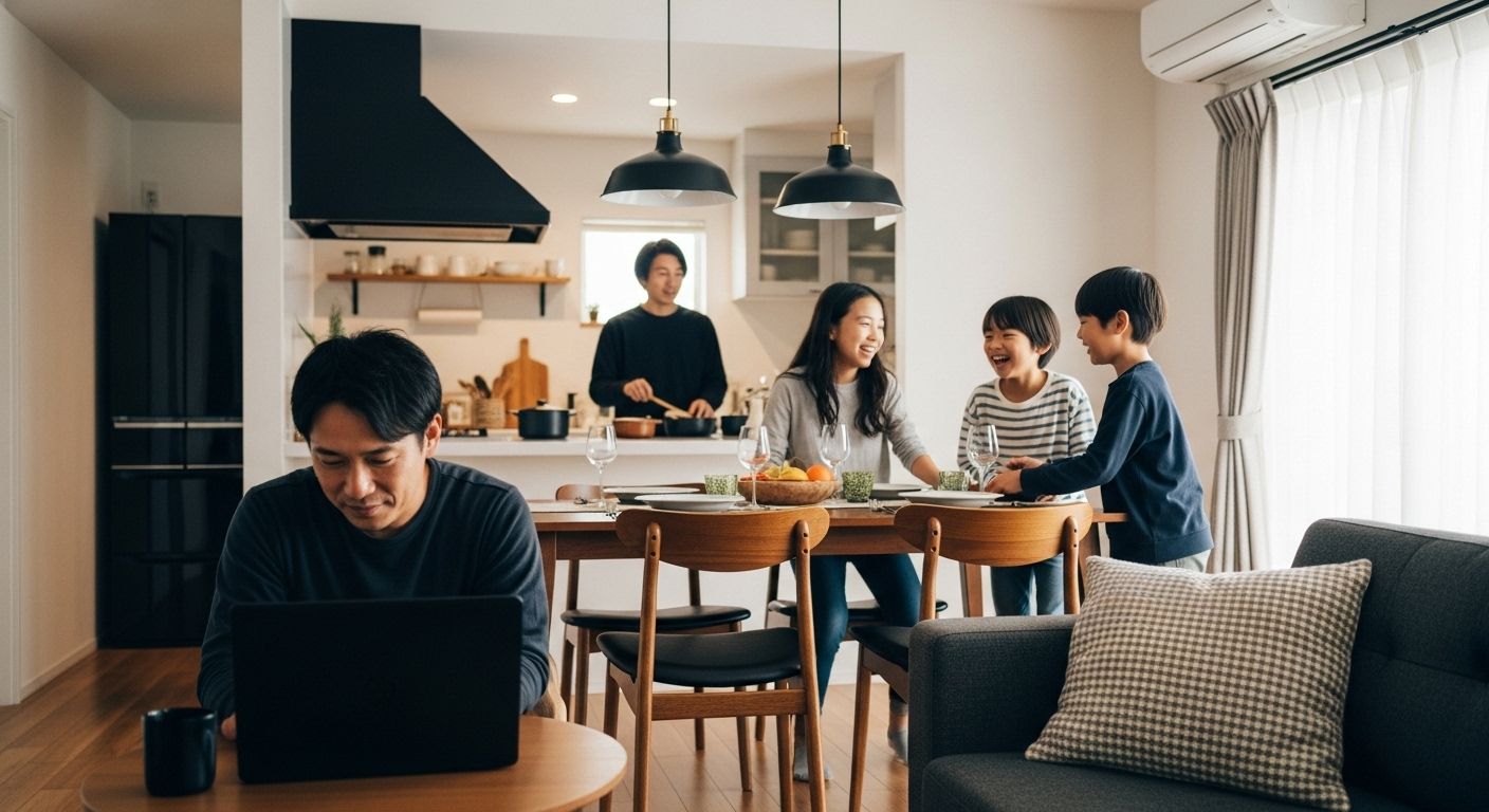 equilibrio vida hogar familia