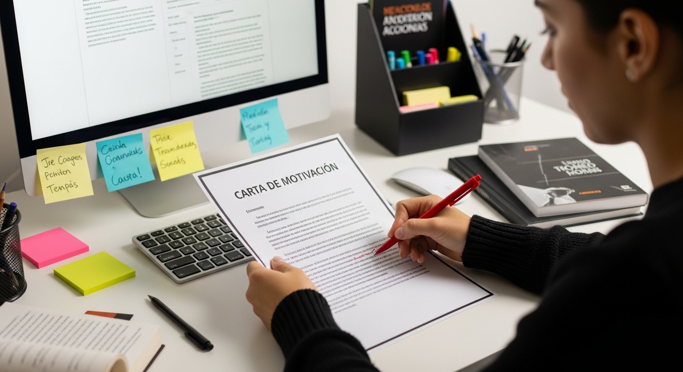 revisar carta motivación