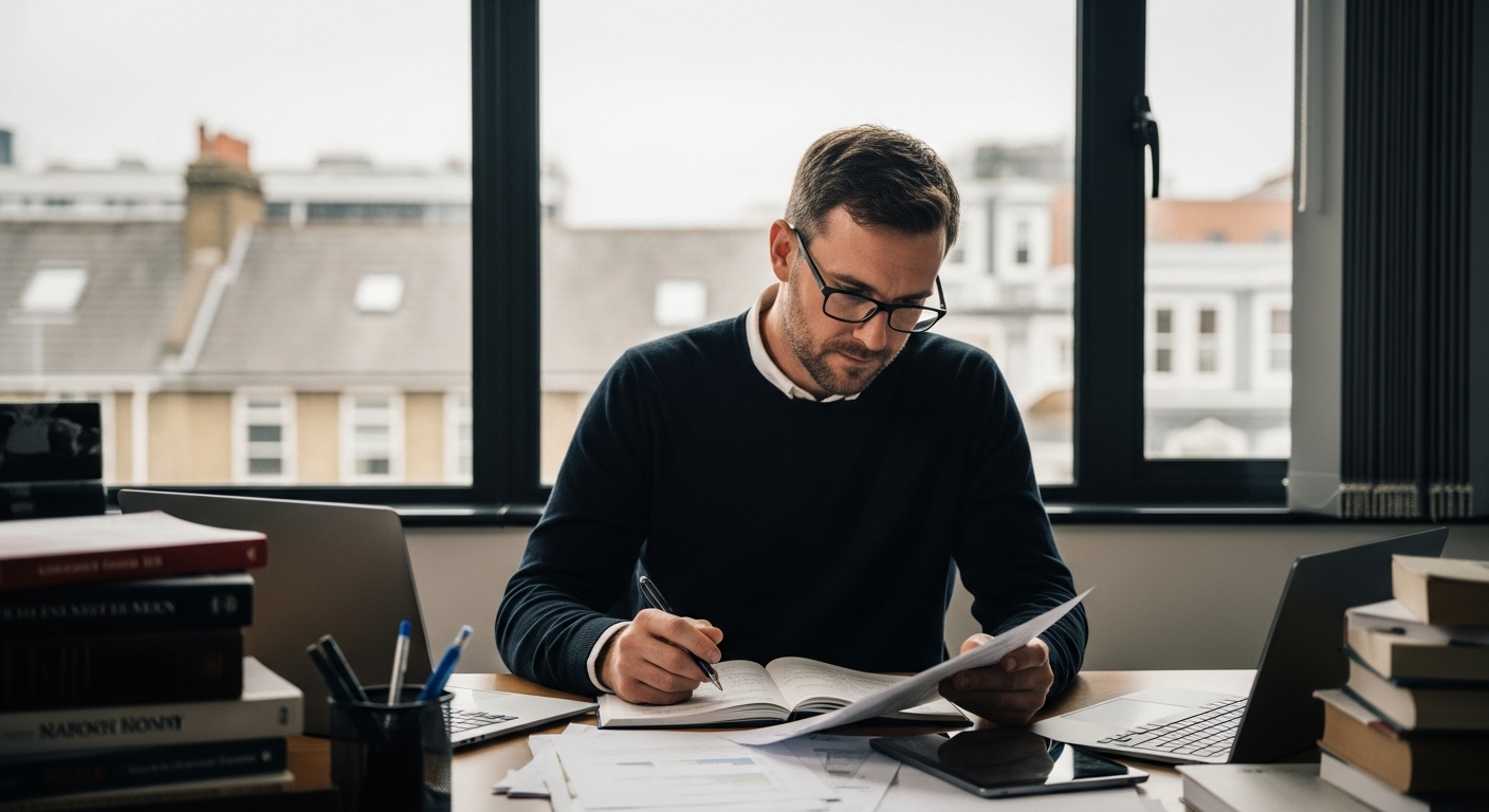 investigação académica análise