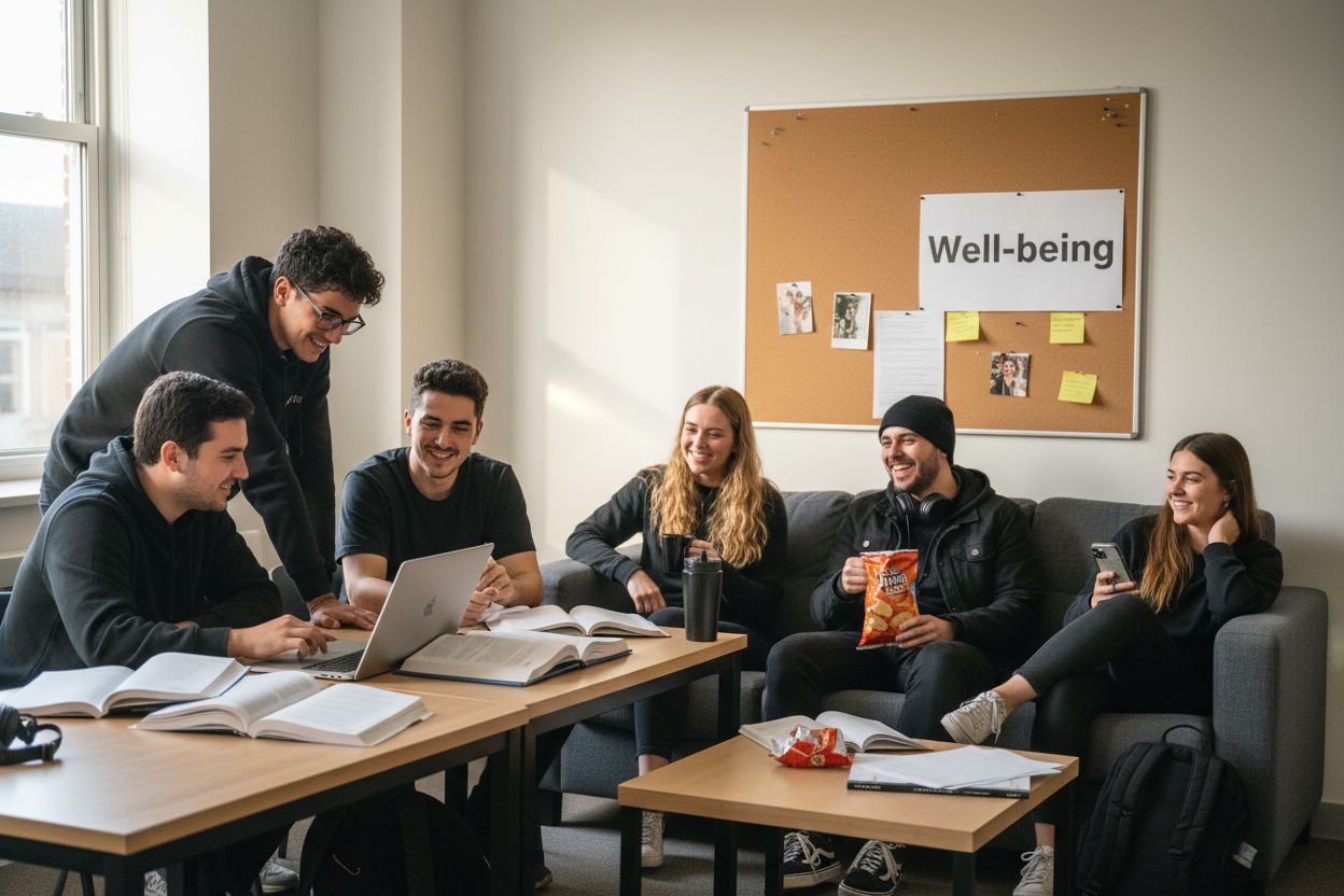 study group student well-being