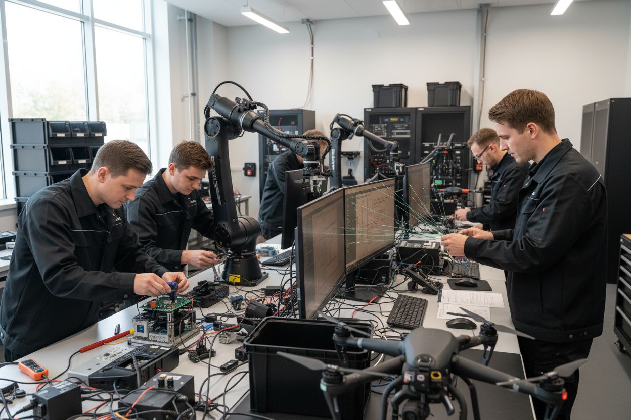 aplicaciones IA robótica