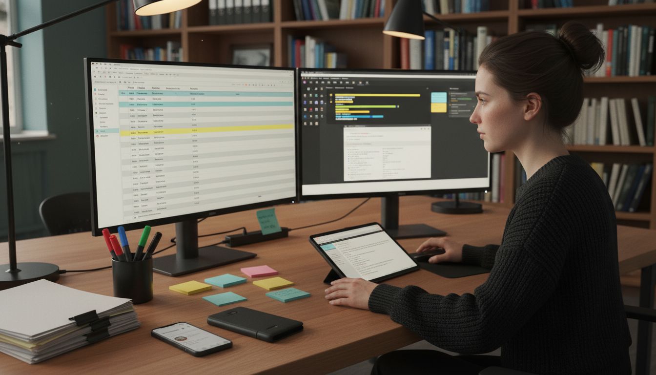 student workspace organization