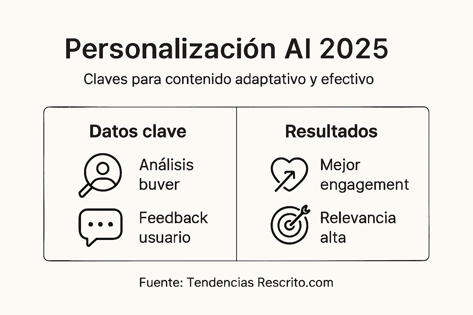 Infografía: cómo la inteligencia artificial revoluciona la personalización en el marketing digital