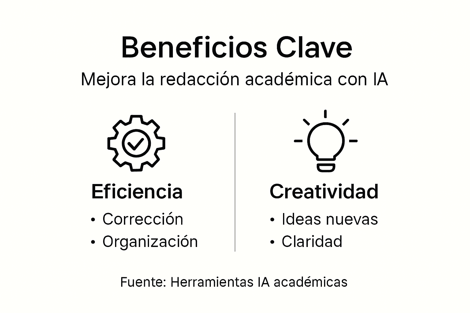 Infografía: Ventajas de contar con apoyo en la redacción de trabajos académicos