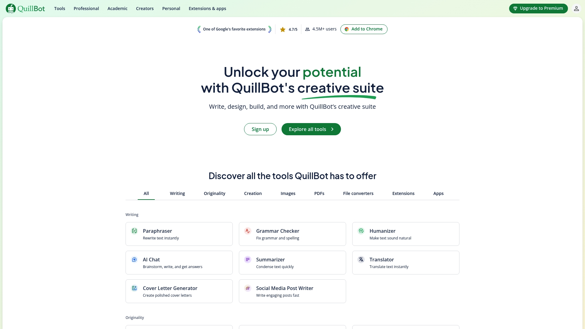 Product Screenshot