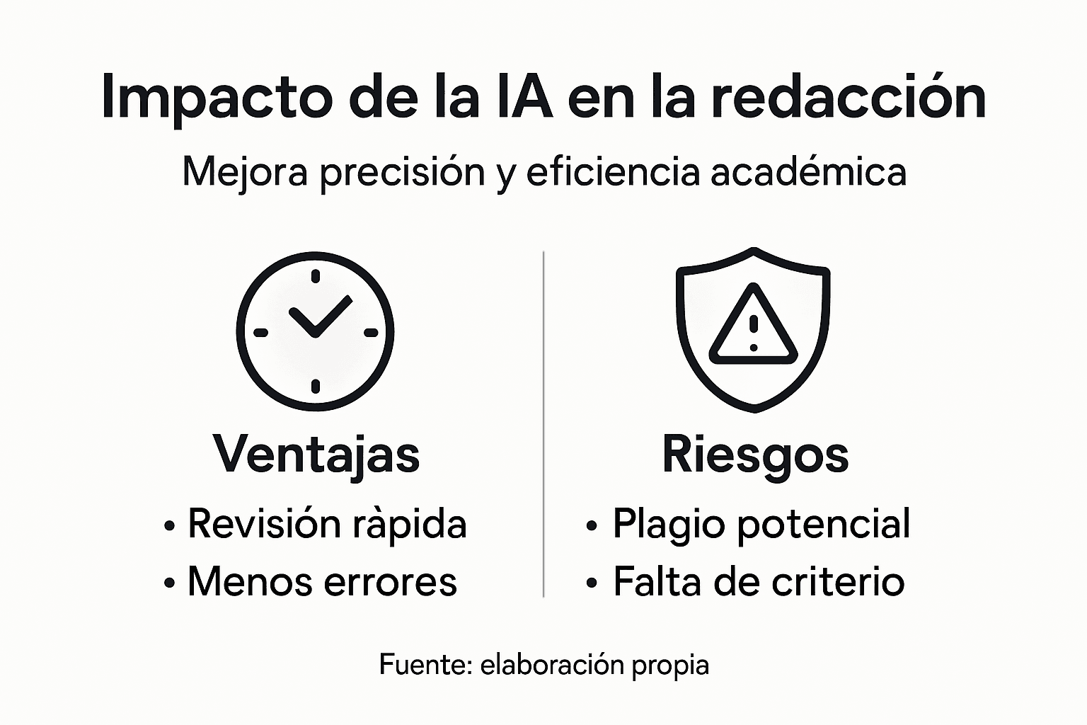 Infografía: Cómo la inteligencia artificial está transformando la escritura académica