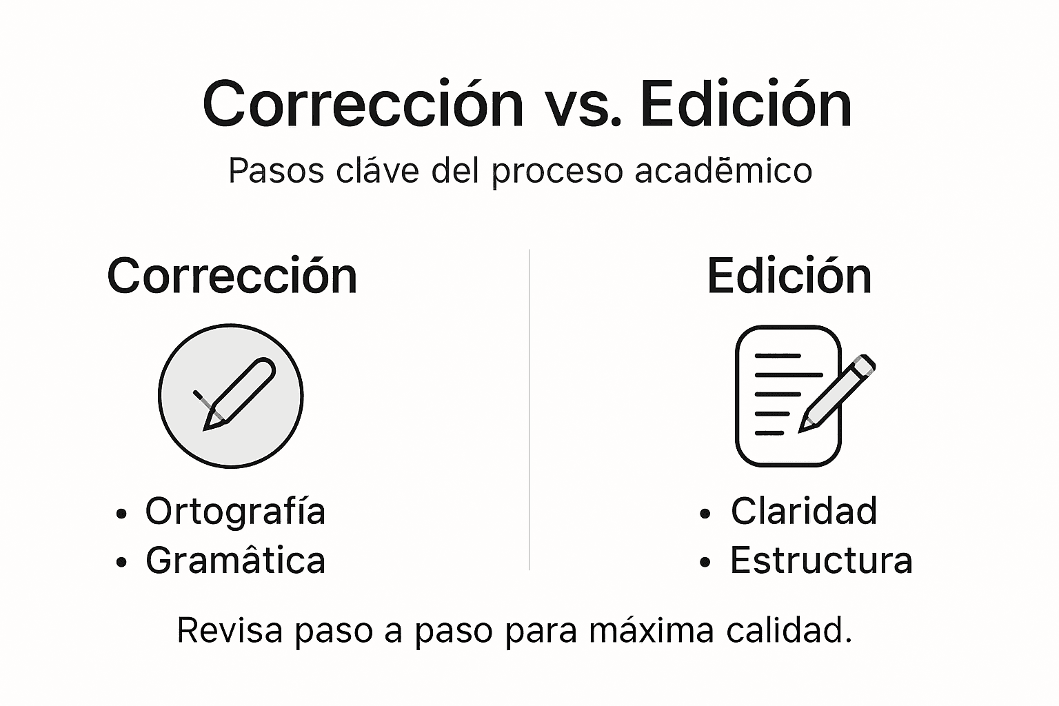 Infografía: ¿Cómo revisar y perfeccionar un texto paso a paso?