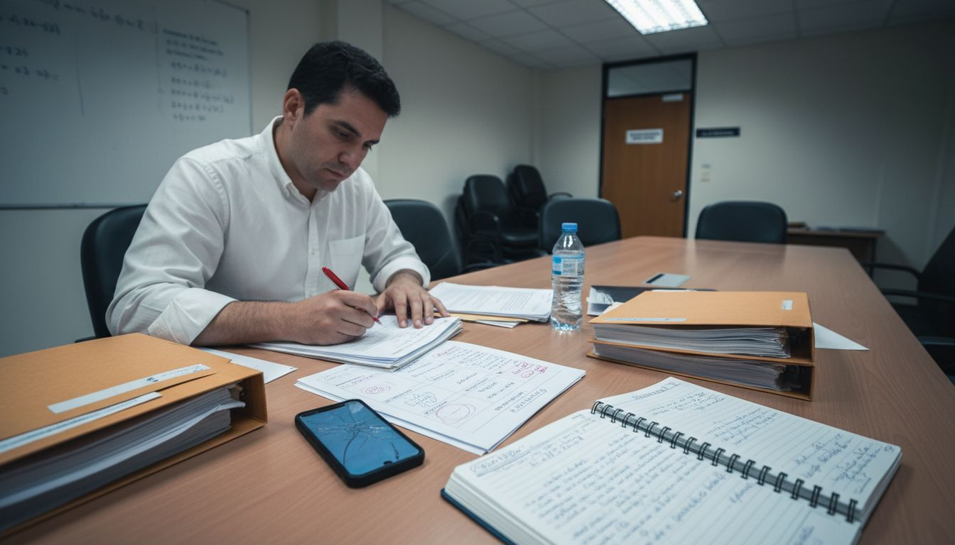 El profesor analiza que el artículo esté bien estructurado y organizado.