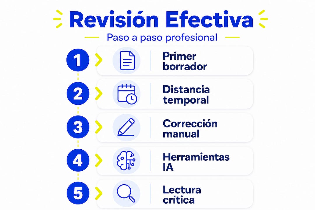 Proceso detallado para una revisión lingüística eficaz