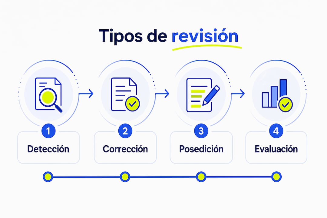 Infografía: cómo funciona la revisión automática y sus diferentes modalidades