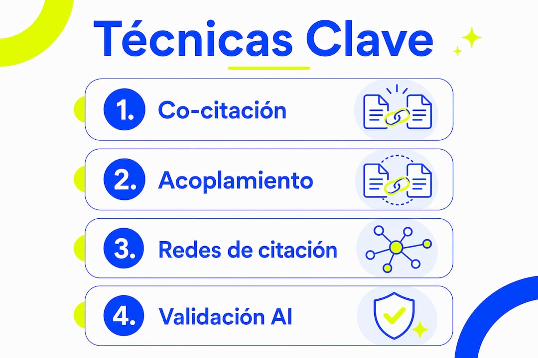 Infografía con las principales estrategias para analizar enlaces