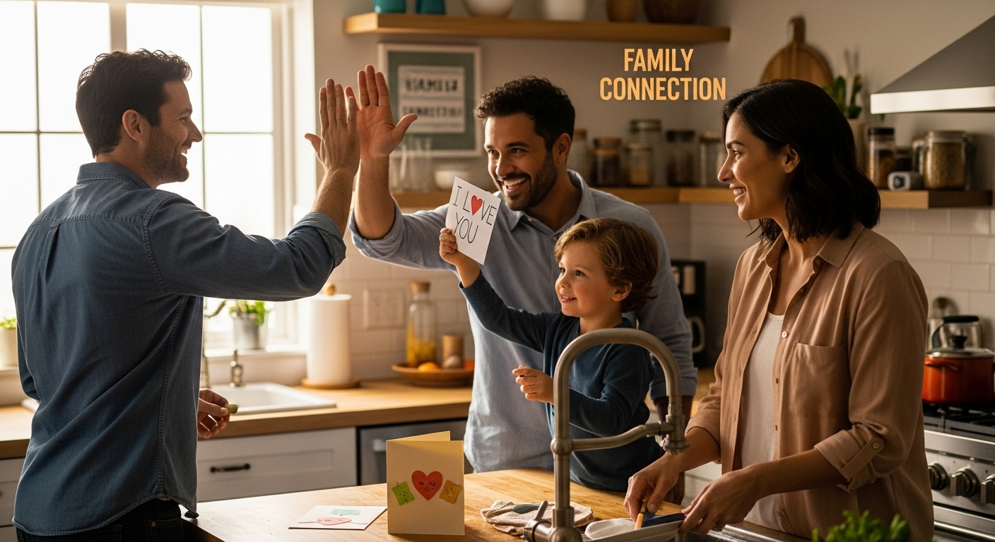 family love languages kitchen