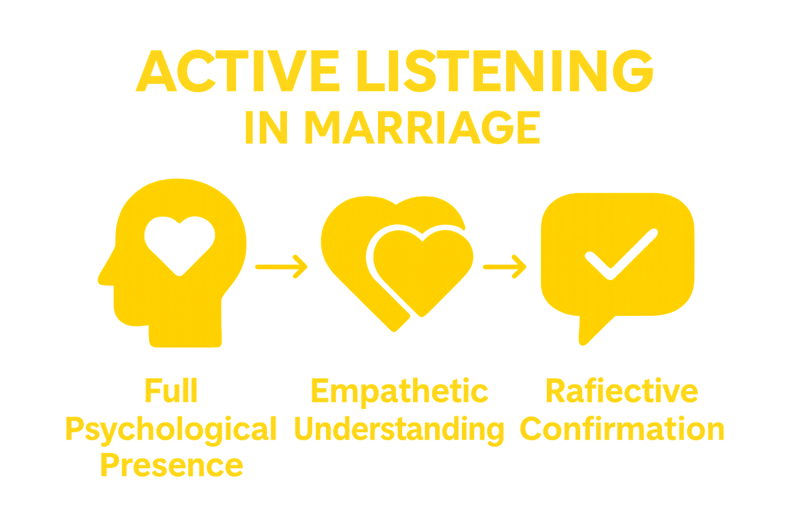 Comparison of three core principles of active listening